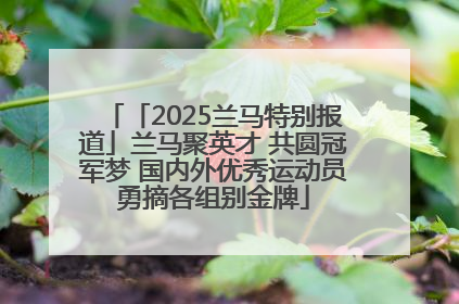 「2025兰马特别报道」兰马聚英才 共圆冠军梦 国内外优秀运动员勇摘各组别金牌