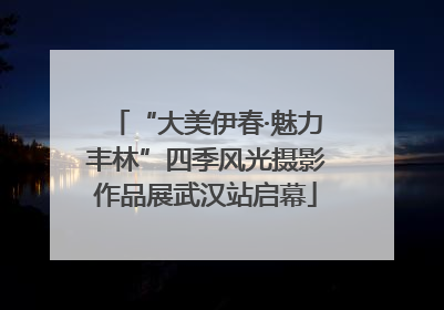 “大美伊春·魅力丰林”四季风光摄影作品展武汉站启幕