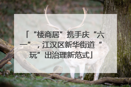 “楼商居”携手庆“六一”，江汉区新华街道“玩”出治理新范式