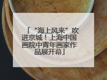 “海上风来”吹进京城！上海中国画院中青年画家作品展开幕