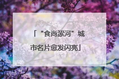 “食尚漯河”城市名片愈发闪亮