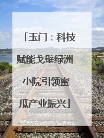 玉门：科技赋能戈壁绿洲 小院引领蜜瓜产业振兴