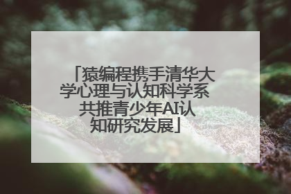 猿编程携手清华大学心理与认知科学系 共推青少年AI认知研究发展