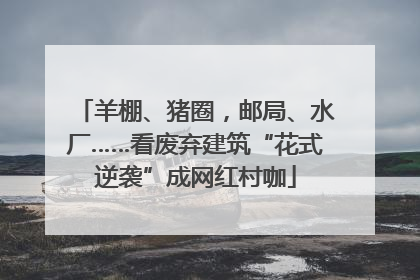 羊棚、猪圈，邮局、水厂……看废弃建筑“花式逆袭”成网红村咖
