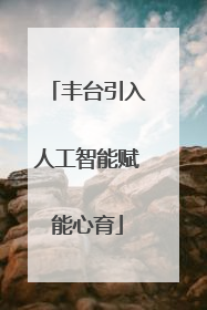 丰台引入人工智能赋能心育