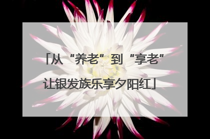 从“养老”到“享老” 让银发族乐享夕阳红