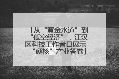 从“黄金水道”到“低空经济”，江汉区科技工作者日展示“硬核”产业答卷