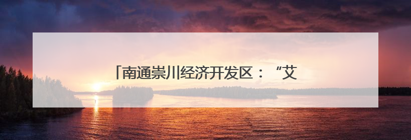 南通崇川经济开发区：“艾”意满满 一举高“粽”