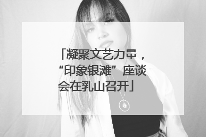 凝聚文艺力量，“印象银滩”座谈会在乳山召开