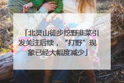 北灵山徒步挖野韭菜引发关注后续，“打野”现象已经大幅度减少