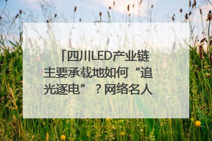 四川LED产业链主要承载地如何“追光逐电”？网络名人走进攀枝花找答案｜网络名人四川行