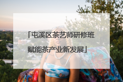 屯溪区茶艺师研修班赋能茶产业新发展