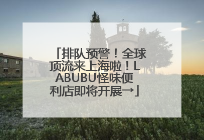 排队预警！全球顶流来上海啦！LABUBU怪味便利店即将开展→
