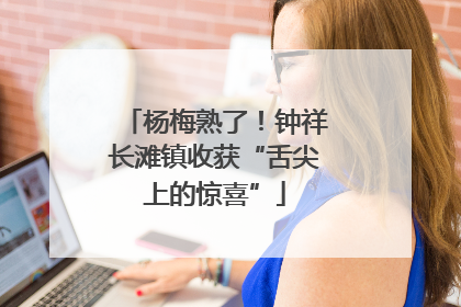 杨梅熟了！钟祥长滩镇收获“舌尖上的惊喜”