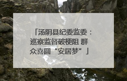 汤阴县纪委监委：巡察监督破梗阻 群众喜圆“安居梦”
