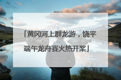 黄冈河上群龙游，饶平端午龙舟赛火热开桨