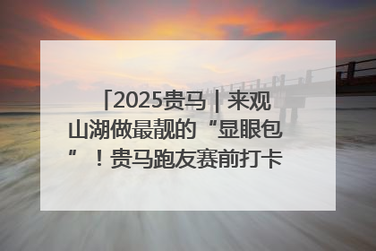 2025贵马｜来观山湖做最靓的“显眼包”！贵马跑友赛前打卡点燃奔跑热情