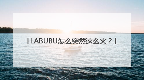 LABUBU怎么突然这么火？